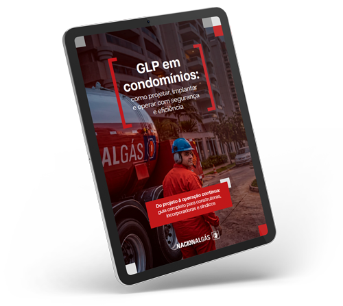 Mockup do e-book GLP em condomínios